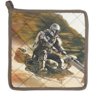 Star Wars Mandalorian Grogu Baby Yoda Hot Pad Kitchen Home Decor Gift NWT RARE